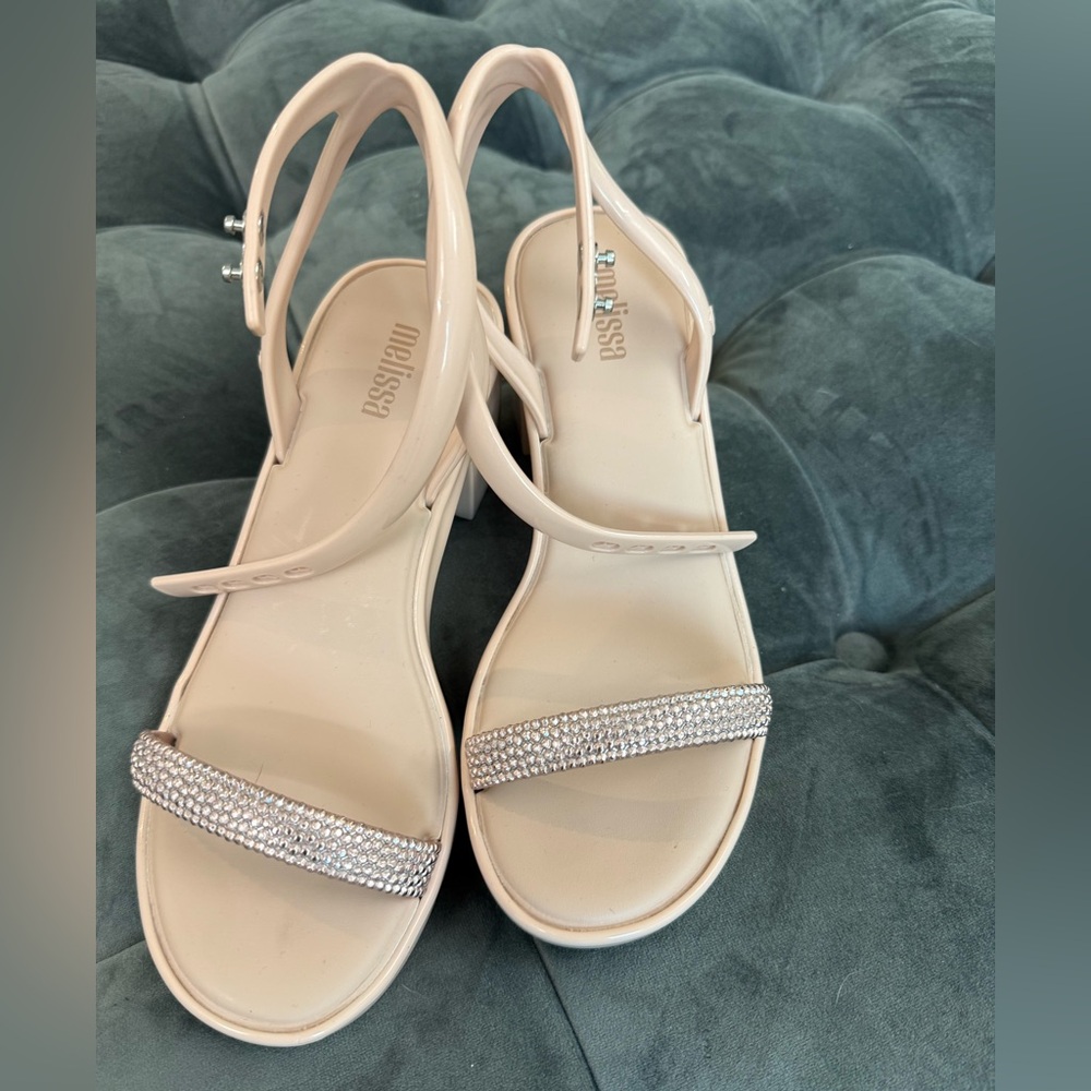 Melissa Shiny Ankle Strap Sandal